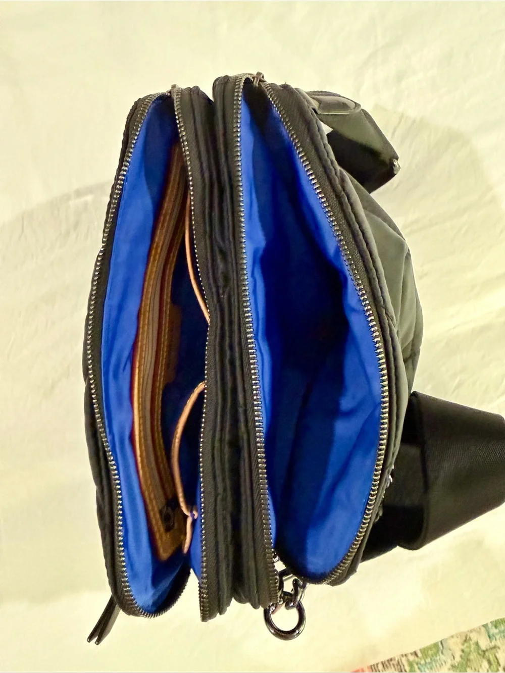 MZ Wallace Madison Crossbody II - Black Quilted Nylon (MINT Condition!)